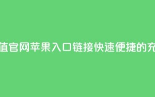 抖币充值官网苹果入口链接，快速便捷的充值方式
